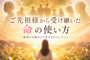 ご先祖様から受け継いだ命の使い方のイメージ画像